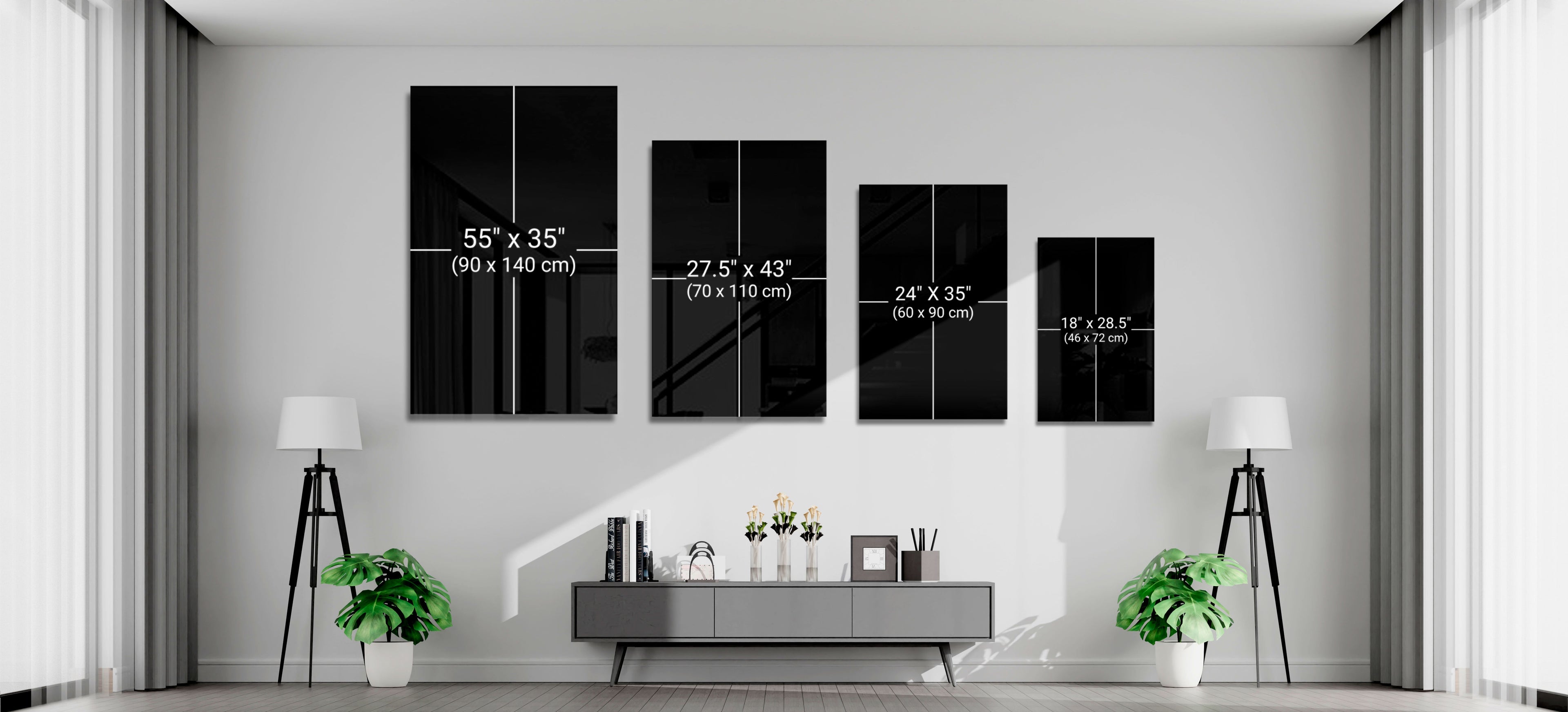 Messi Glass Wall Art